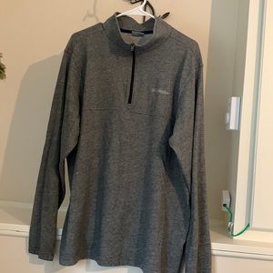 Three Columbia 1/4 zip pullovers
